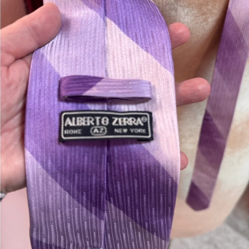 Lavender Silk Neck Tie